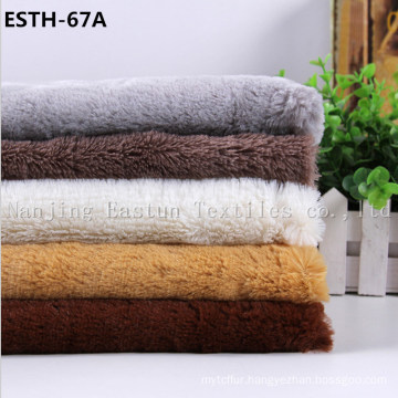 PV Plush/ Polyboa / Tricot Velboa / Warp Knit Boa Esth-67A